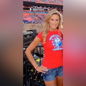 WWE John Cena “Never Give Up” Cenation T-Shirt – Red 💪🇺🇸